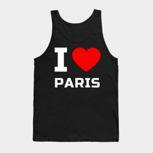 I LOVE PARIS Tank Top
